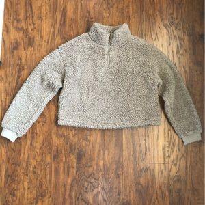 Sherpa Cropped Jacket